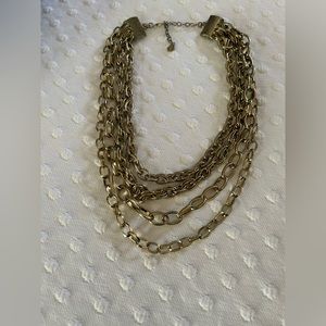 Gold 4 strand necklace